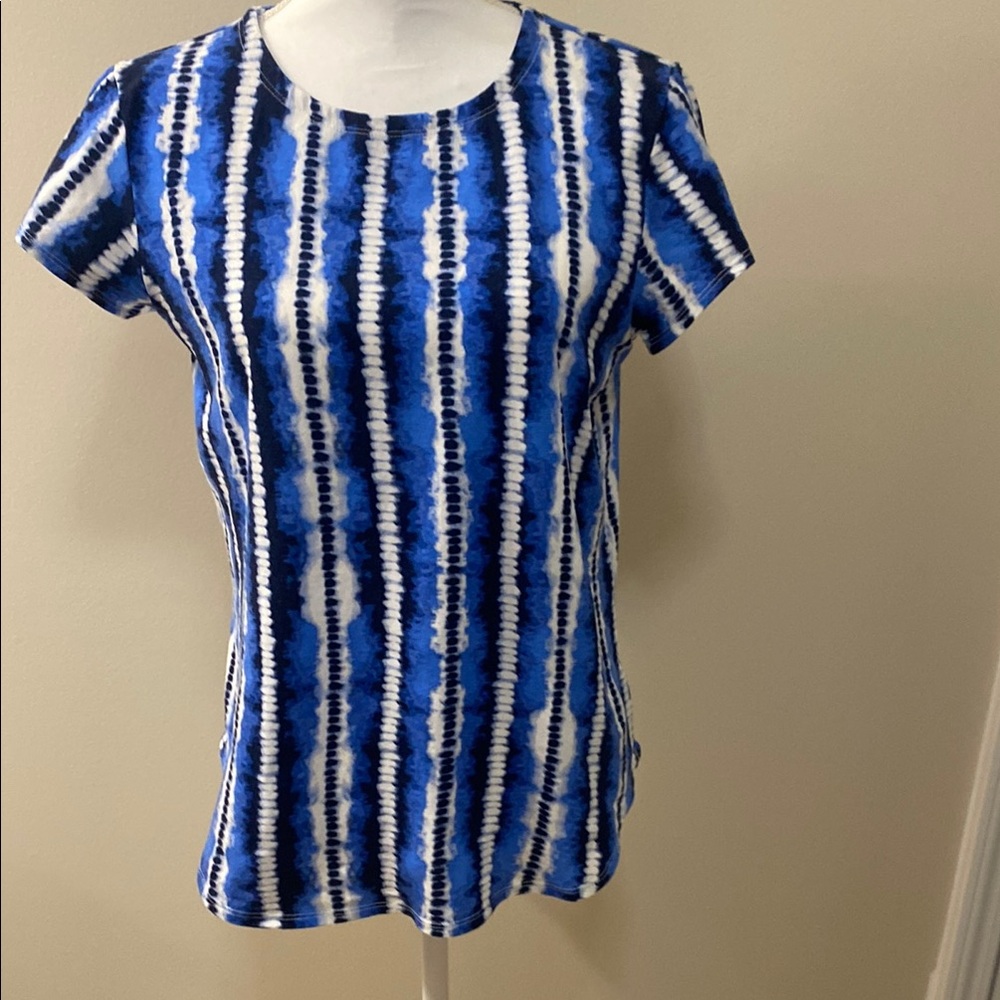 Cupio Blue Fitted Short Sleeve Tee
